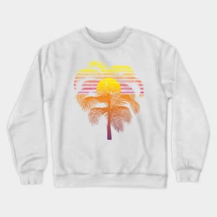 Palm Sunset Crewneck Sweatshirt